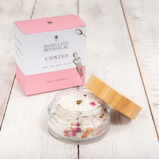 Unwind Dead Sea Salts - WAITING FOR IT TO ARRIVE! Parent Gift Banks-Lyon Botanical