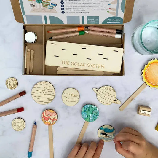 Solar System Craft Kit Sibling Gifts Cotton Twist