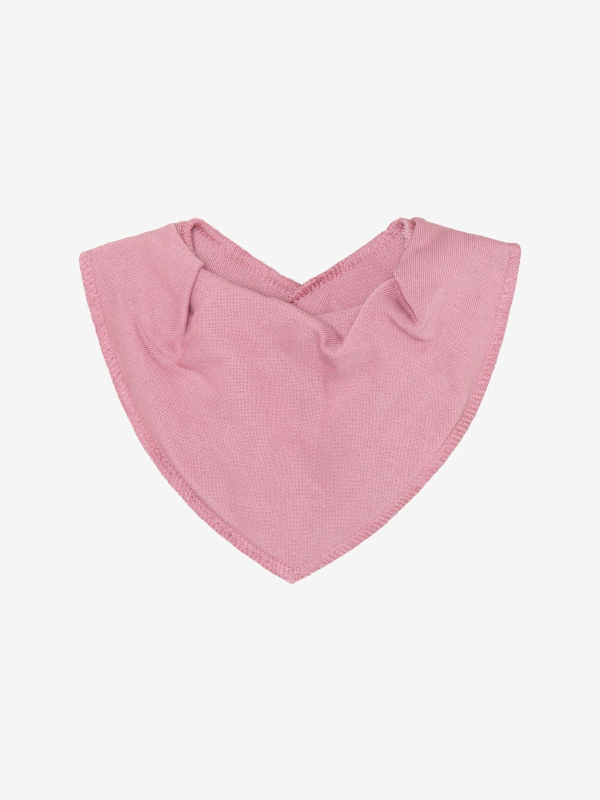 Organic Cotton Scarf Bib - Mauve Orchid