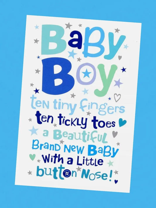 Cards & Message Cards & Gift Wrap Little Mouse Baby Clothing & Gifts Baby Boy Poem