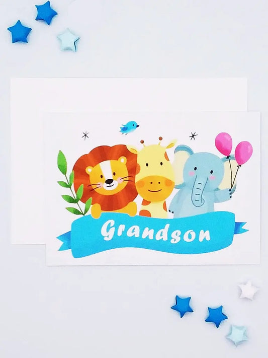 Cards & Message Cards & Gift Wrap Little Mouse Baby Clothing & Gifts Grandson
