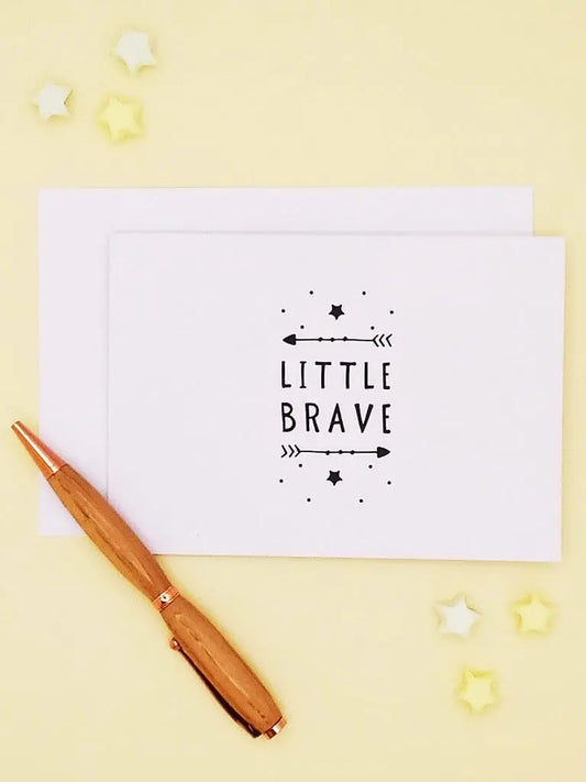 Cards & Message Cards & Gift Wrap Little Mouse Baby Clothing & Gifts Little Brave