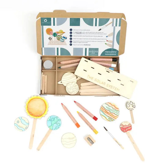 Solar System Craft Kit Sibling Gifts Cotton Twist