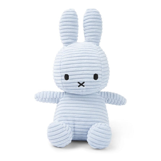 Miffy Corduroy Plush Toy - Ice Blue Toy Miffy
