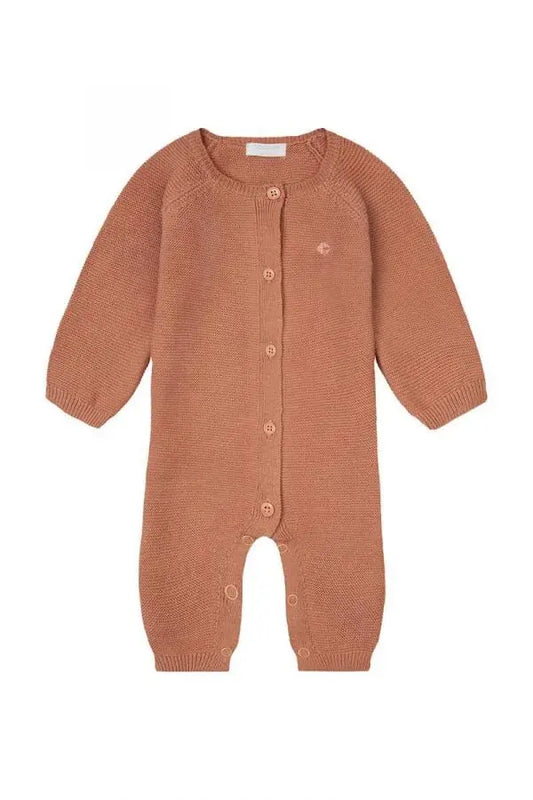 Organic Cotton Play Suit Monrovia - Café Au Lait Cardigan / Jacket Noppies