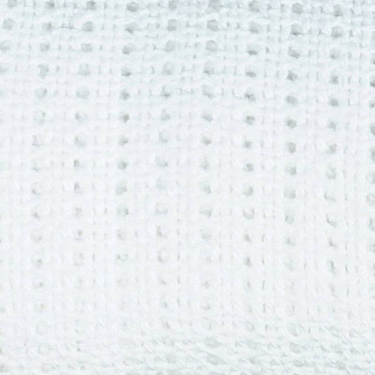 Bright Bots Cellular Blankets 100% Cotton White - 90cm x 75cm Muslin Muslinz