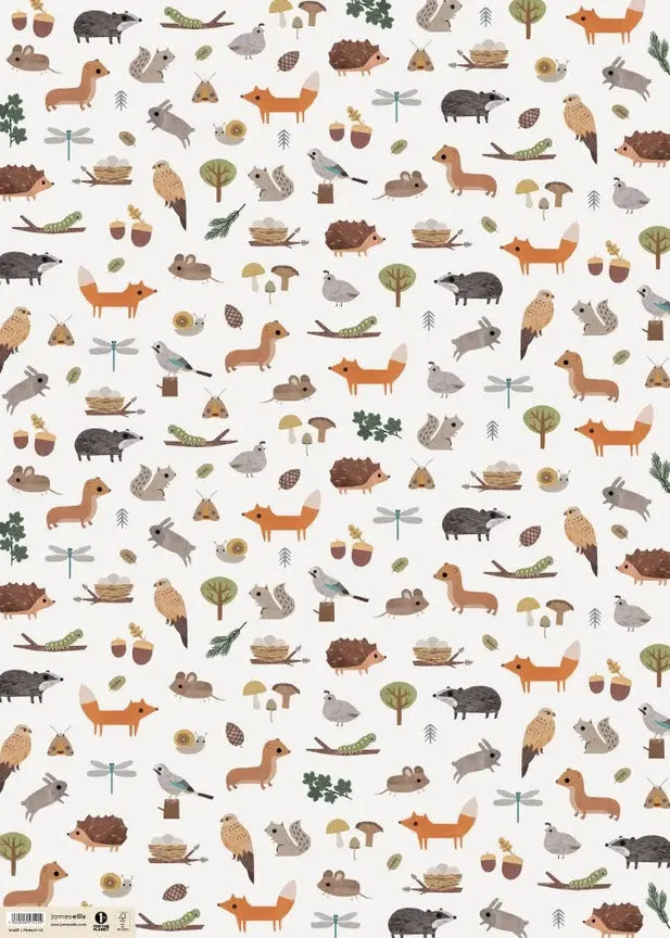 Gift Wrap Cards & Gift Wrap Little Mouse Baby Clothing & Gifts Woodland