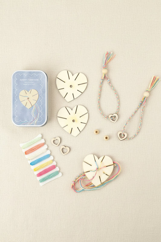 Friendship Bracelet Making Gift Kit Sibling Gifts Cotton Twist