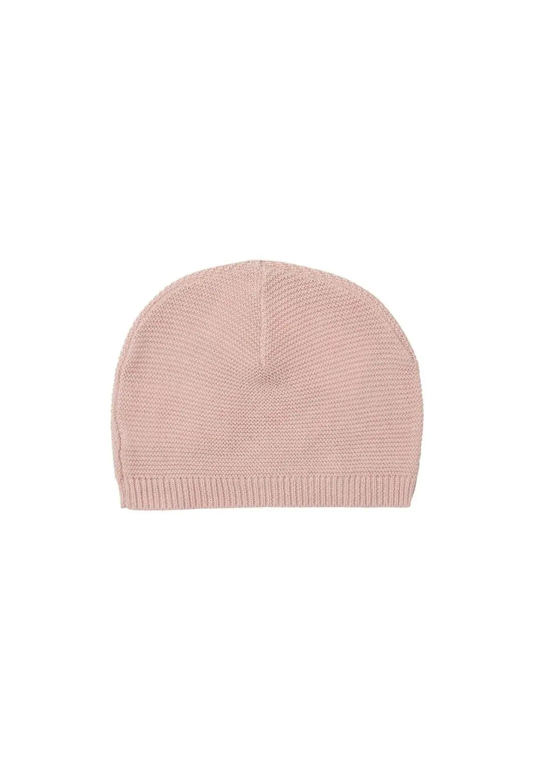 Organic Cotton Knitted Hat - Smokey Pink Hat Noppies