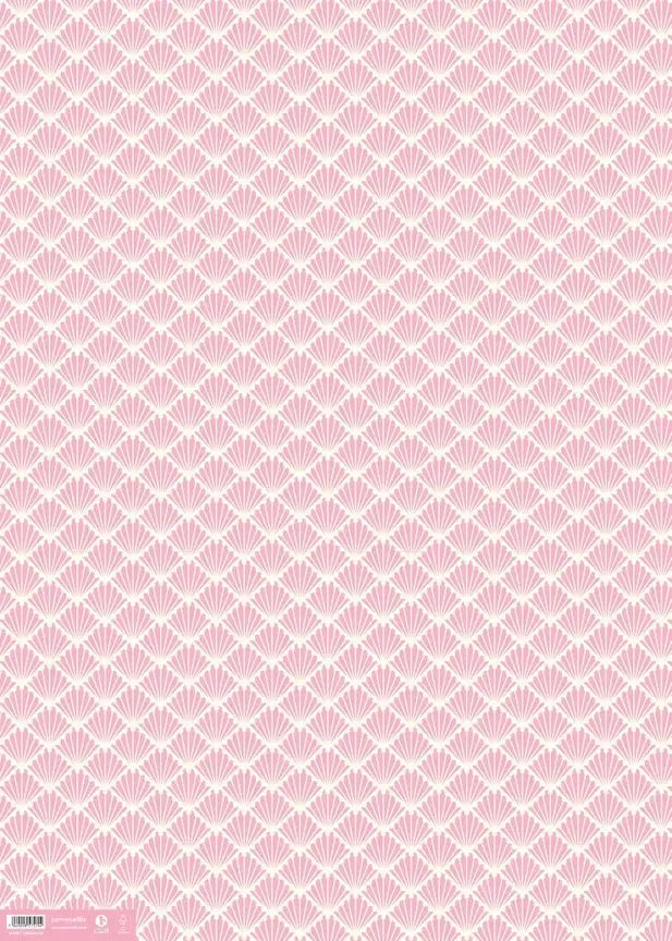 Gift Wrap Cards & Gift Wrap Little Mouse Baby Clothing & Gifts Pink Shells