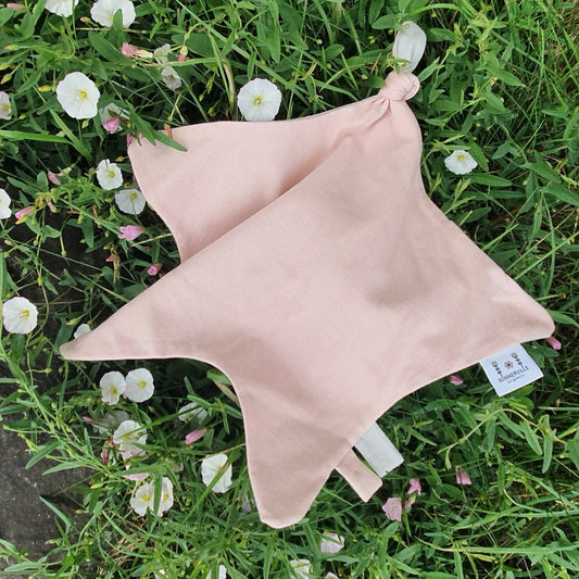 Dusky Pink & Grey Star Shaped Comforter: GOTS Comforter Summerville