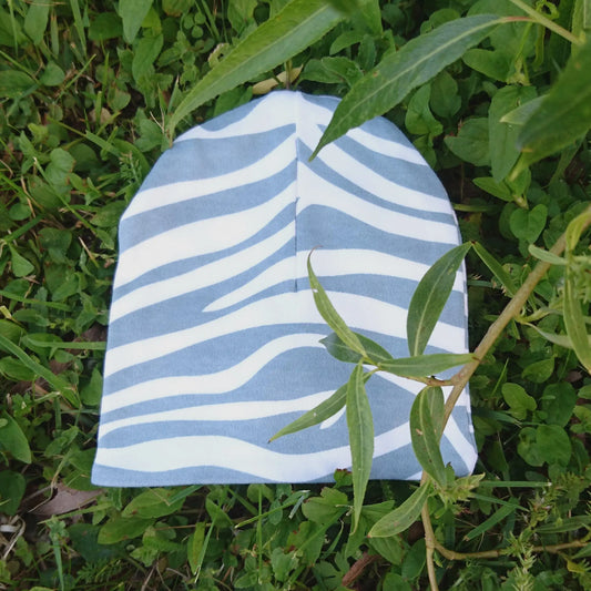 Organic Premature Baby Hat - Teal Animal Print Hat Summerville