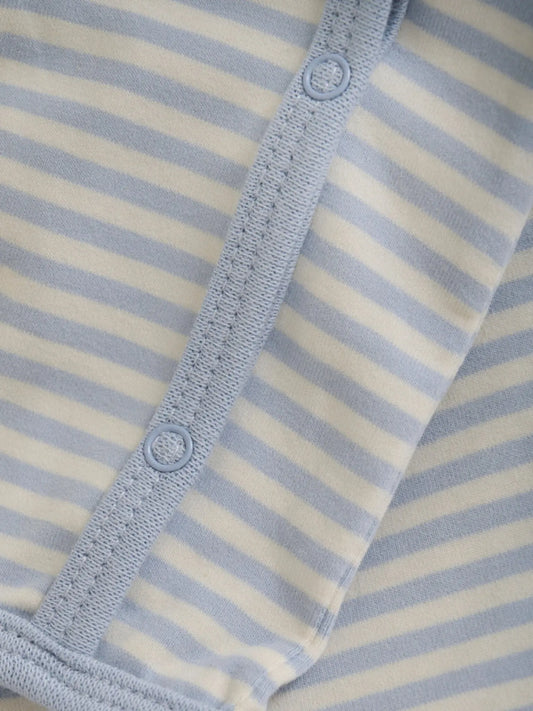 Fixoni Blue Striped Babygrow Sleepsuit / Babygrow Fixoni