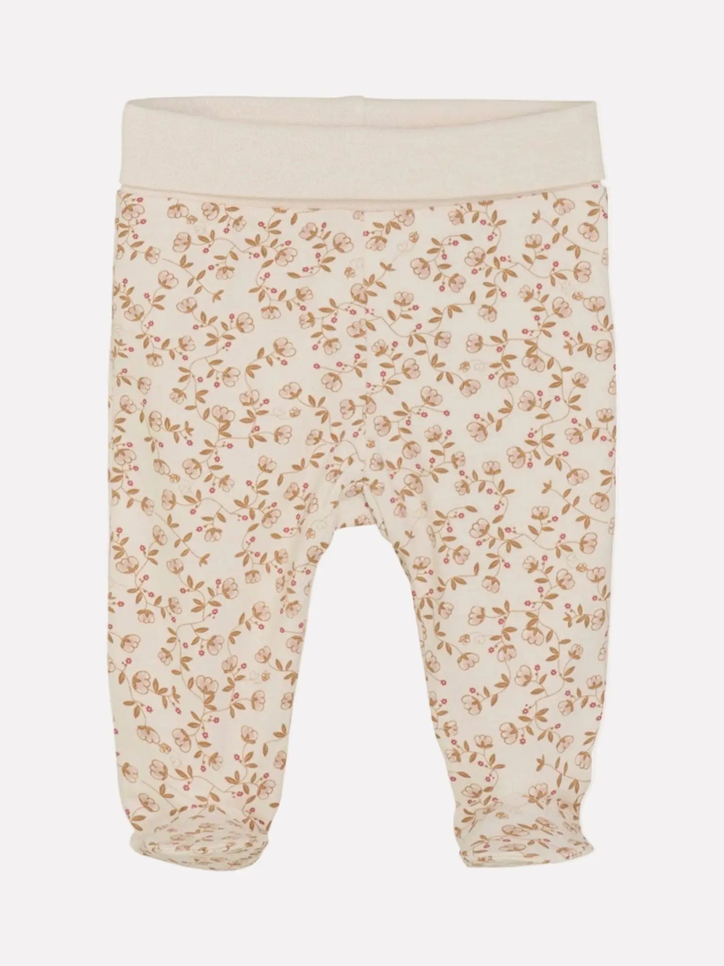 Floral Footed Trousers Trousers / Leggings Fixoni