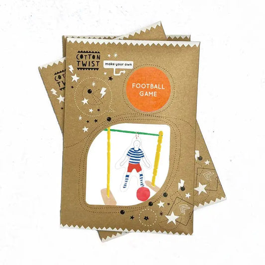 Make Your Own Football Game Kit Sibling Gifts Cotton Twist