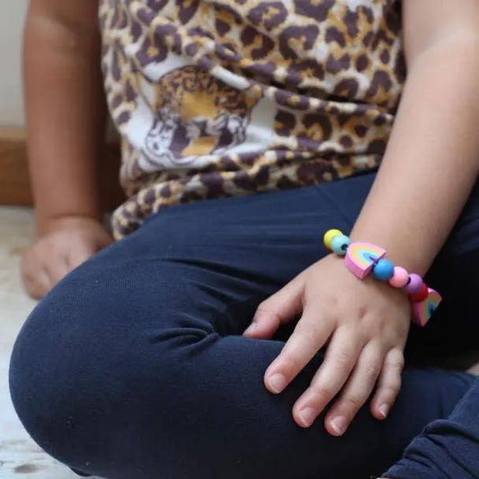 Make Your Own Rainbow Bracelet Sibling Gifts Cotton Twist