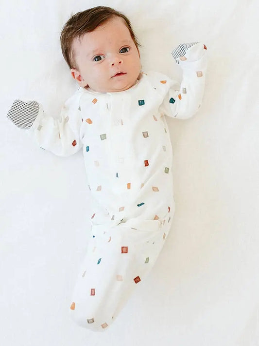 Baby Sleeping Bag/Gown - City Blocks Sleeping Bag Goumikids