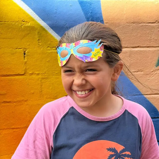Make Your Own Superhero Mask Sibling Gifts Cotton Twist