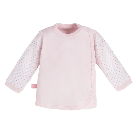 Early Baby Wraparound Top, Pink Top / T-shirt EEVI