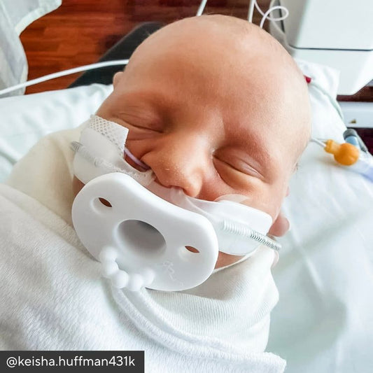 Ryan & Rose Cutie Preemie Tiny & Stage 1 Pacifier/Dummy - Kit (Blush) Pacifier Ryan & Rose