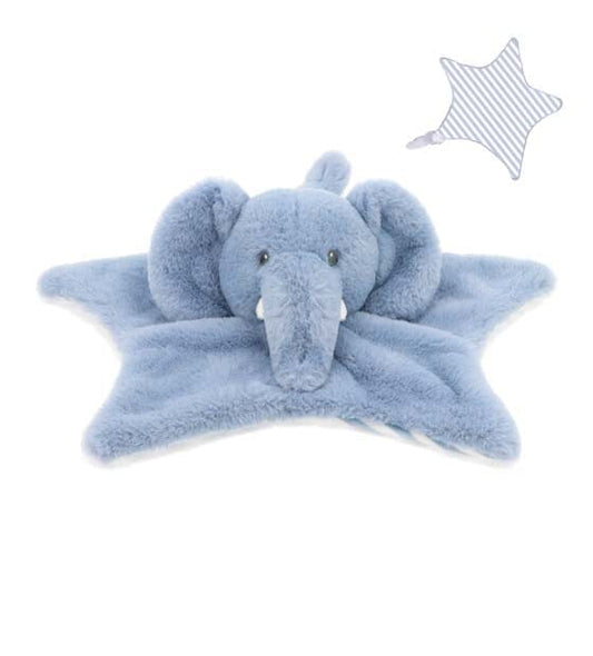 Cuddly Elephant Blanket 32cm - 100% Recycled Comforter Keel Toys