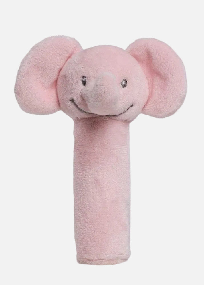Pink Eco Elephant Squeaky Toy Toy Soft Touch