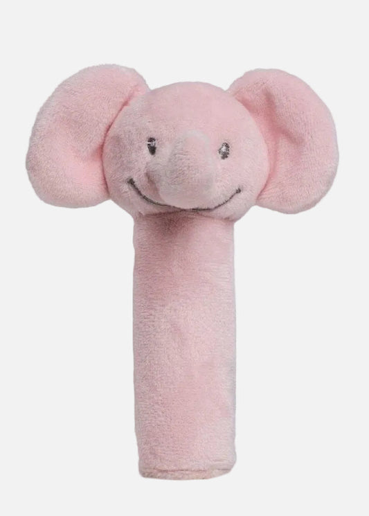 Pink Eco Elephant Squeaky Toy Toy Soft Touch