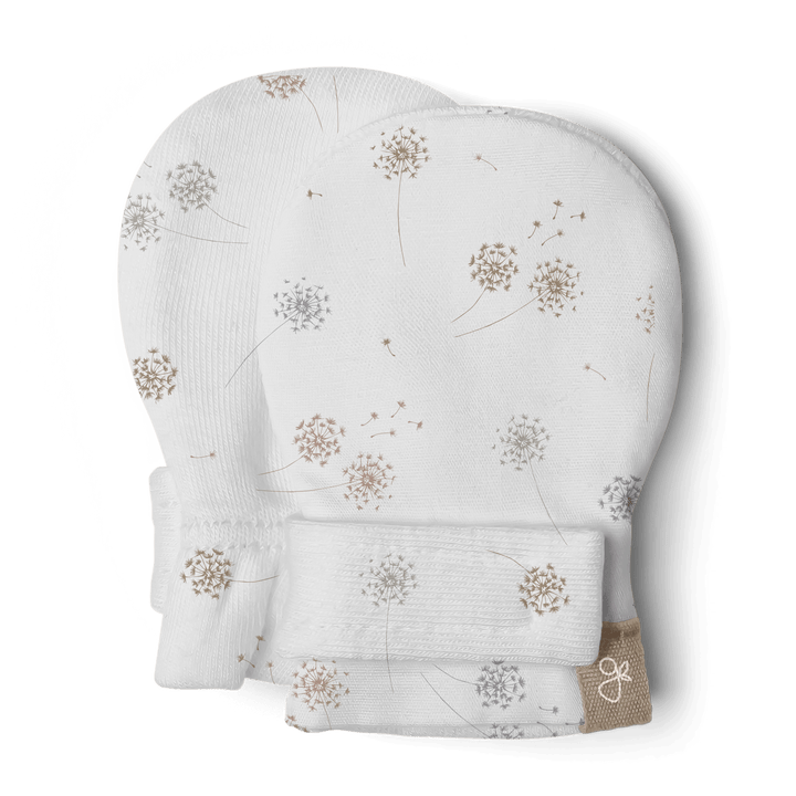 Dandelion Goumi Scratch Mitts For Premature Babies That Stay On