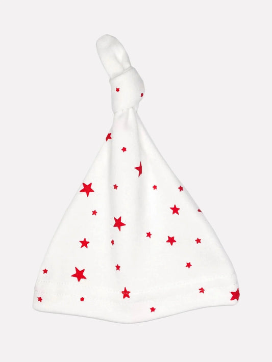Red Stars Knotted Premature Baby Hat Hat Little Mouse Baby Clothing & Gifts