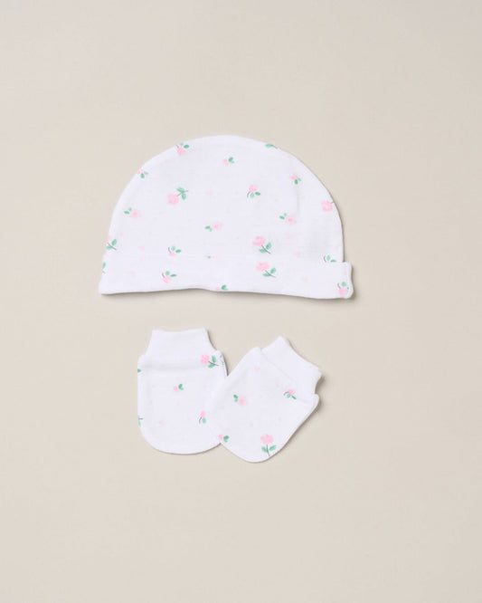 5 Piece Floral Layette Set Rock a Bye Baby