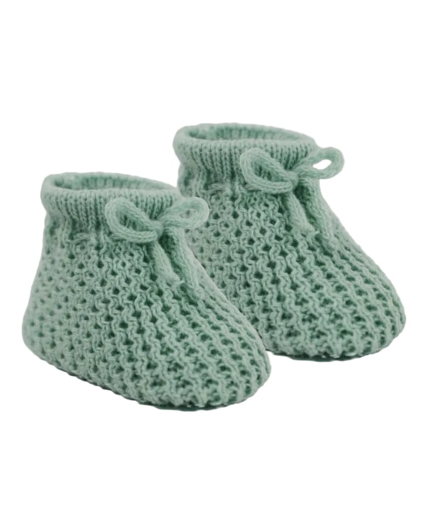 Sage Green Booties Booties Soft Touch