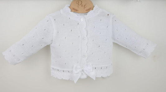 Miranda White Cardigan Cardigan / Jacket Pex