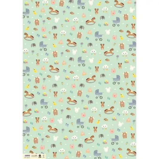 Gift Wrap Cards & Gift Wrap Little Mouse Baby Clothing & Gifts New Baby