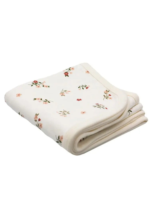 Baby Blanket, Beautiful Bloom Print Blanket Tiny & Small