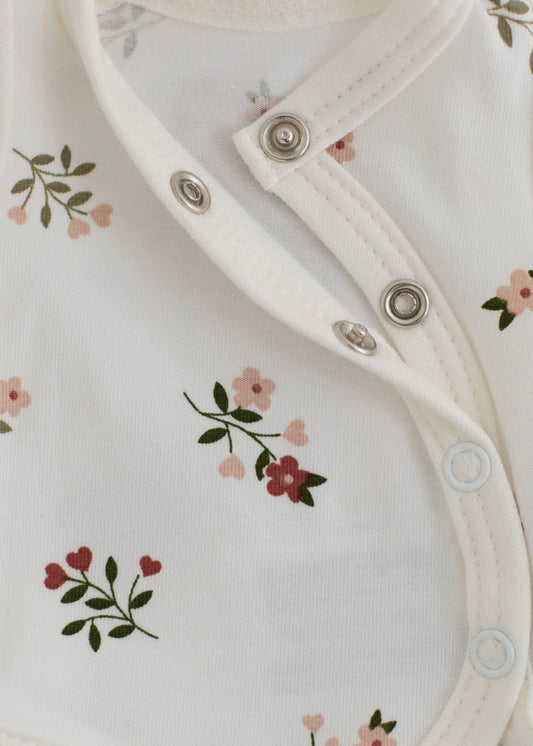 Prem Baby Sleepsuit, Beautiful Bloom Sleepsuit / Babygrow Tiny & Small