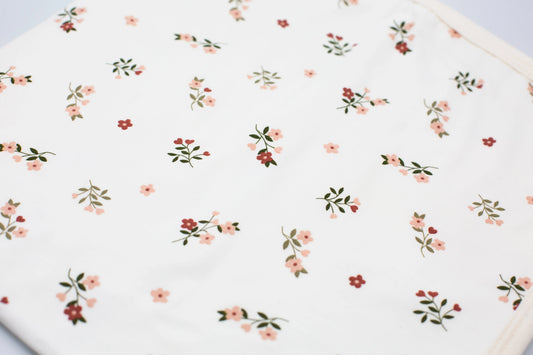 Baby Blanket, Beautiful Bloom Print Blanket Tiny & Small