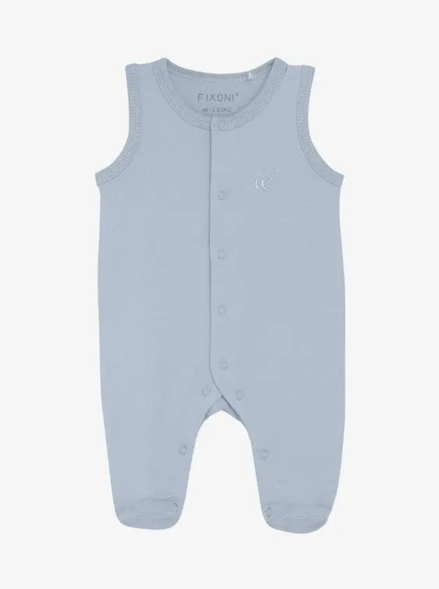 Premature Baby Dungaree - Blue Dungaree Fixoni