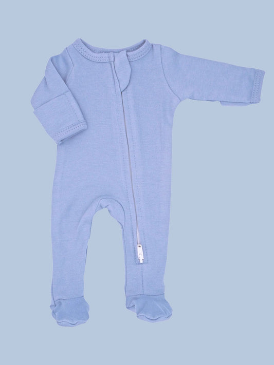 2 Pack Zipped Sleepsuits - Dinosaurs in Space