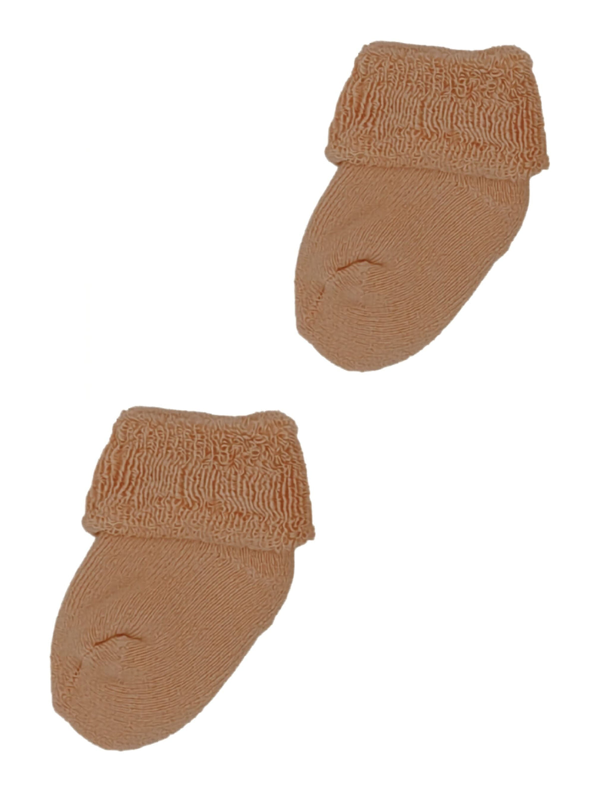 Mustard Stay-on Towelling Premature Baby Socks Little Mouse Baby Clothing & Gifts