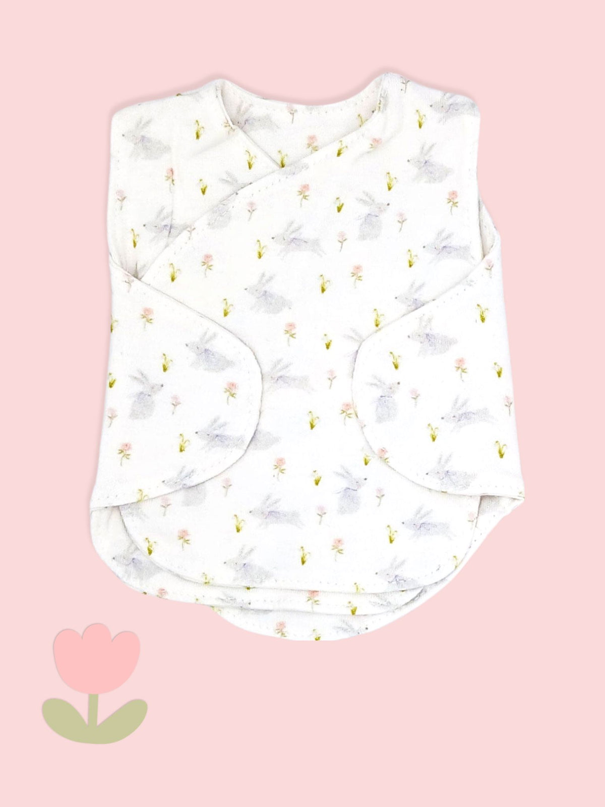 Neonatal Vest 2 Pack, Organic Cotton, Cottontail Bodysuit / Vest Little Dreamer