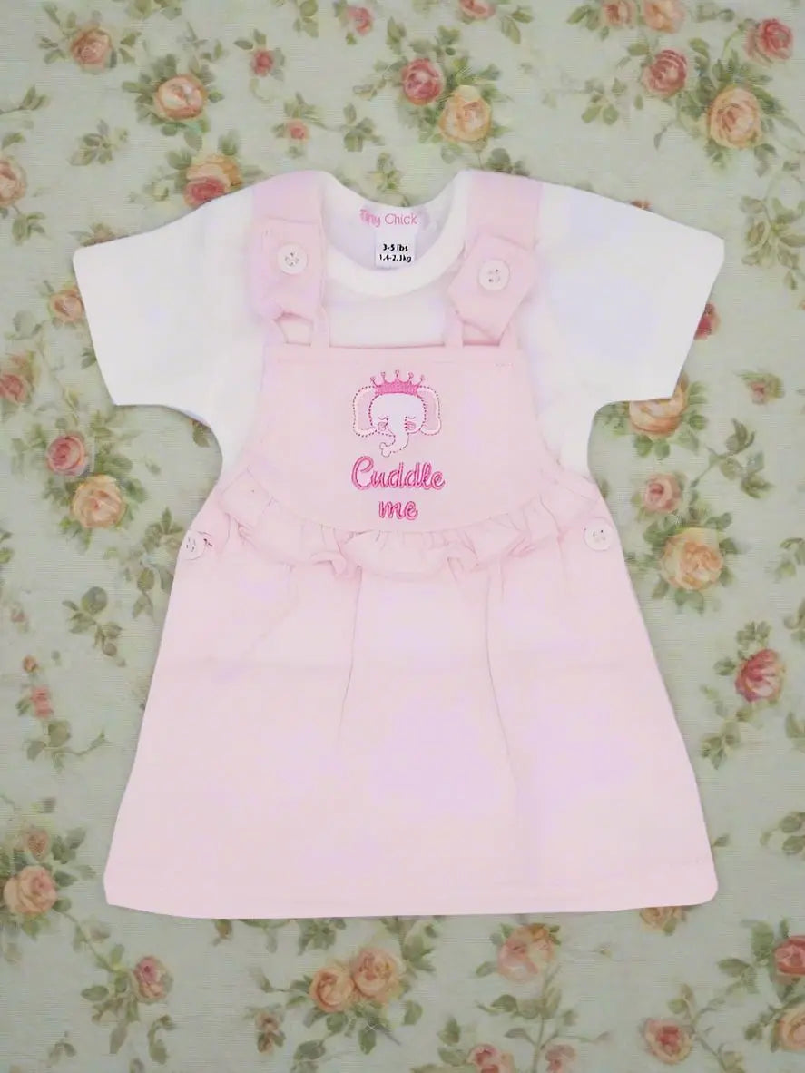 "Cuddle Me" Top & Dress Set Tiny Chick