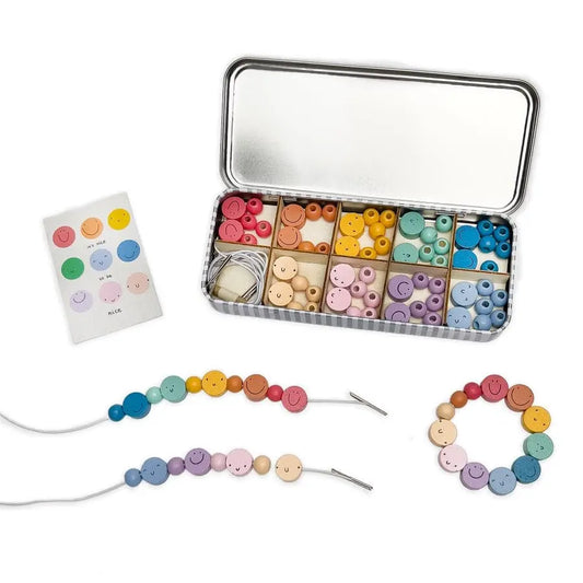 It's Nice To Be Nice Bracelet Beading Kit Sibling Gifts Cotton Twist