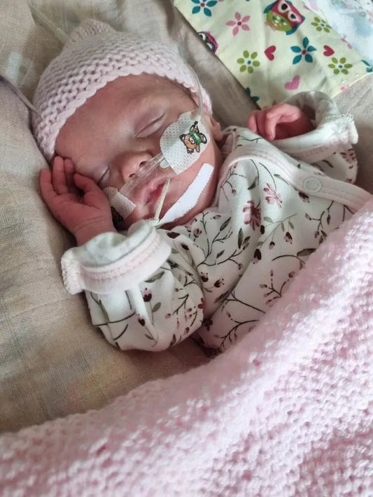Sleepsuit for Premature Babies, Blossom Sleepsuit / Babygrow Tiny & Small