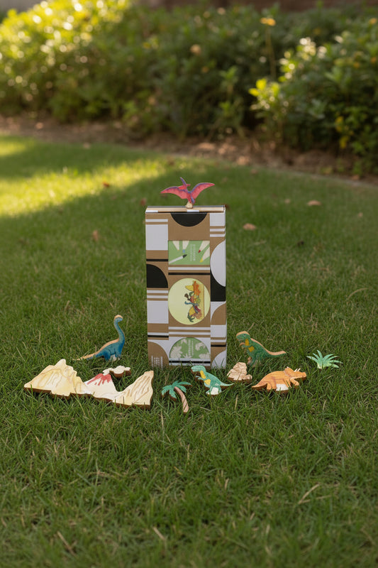 Make Your Own Dinosaur Scene Craft Kit Sibling Gifts Cotton Twist