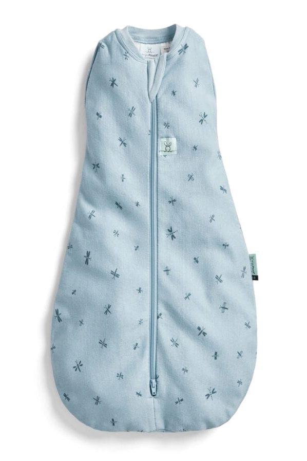 ergoPouch Swaddle - Organic All Year Cocoon Bag, Dragonfly, 1 Tog Sleeping Bag ErgoPouch - Australia