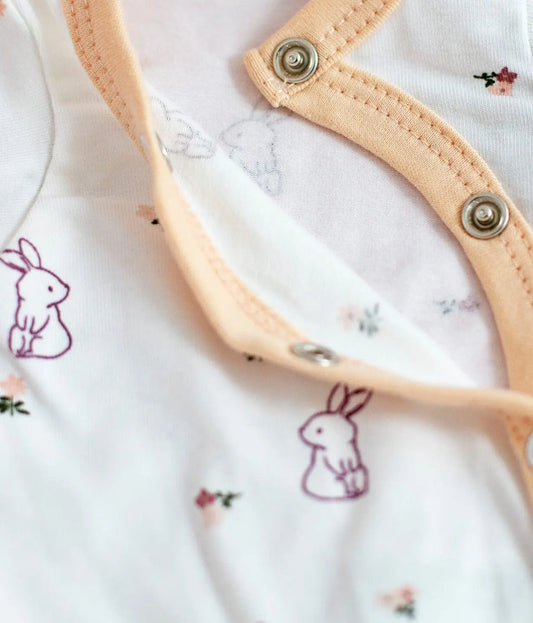 Incubator Vest, Flower Bunny Bodysuit / Vest Tiny & Small