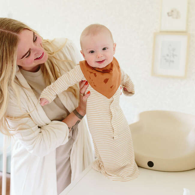 Baby Sleeping Bag / Gown - Dune Stripe Sleeping Bag Goumikids