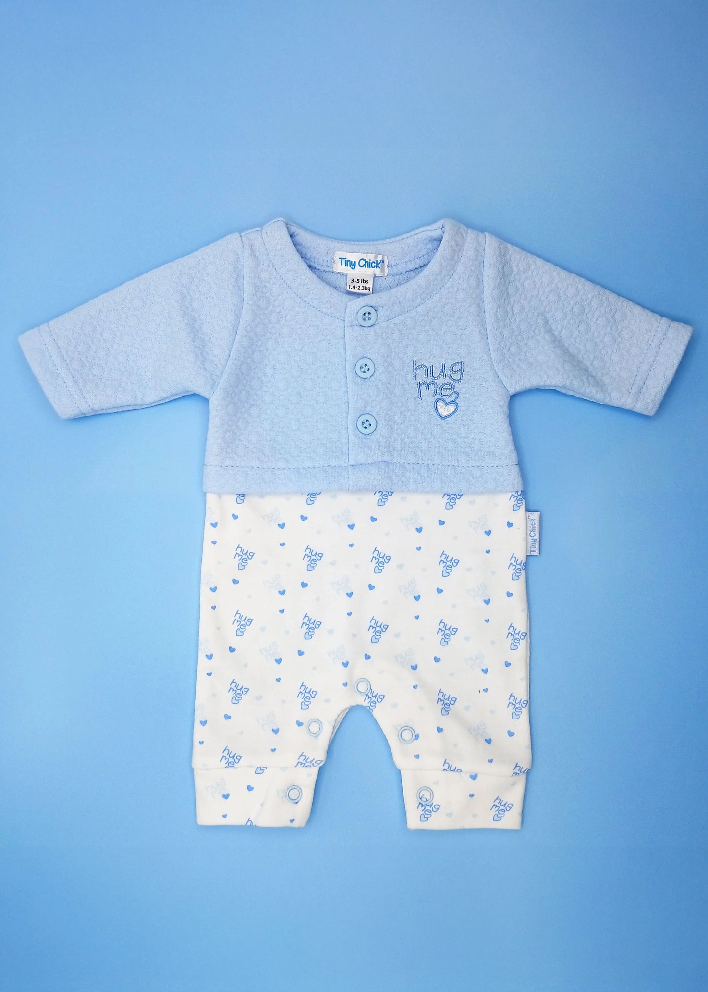 Blue 'Hug Me' Outift Outfit Tiny Chick