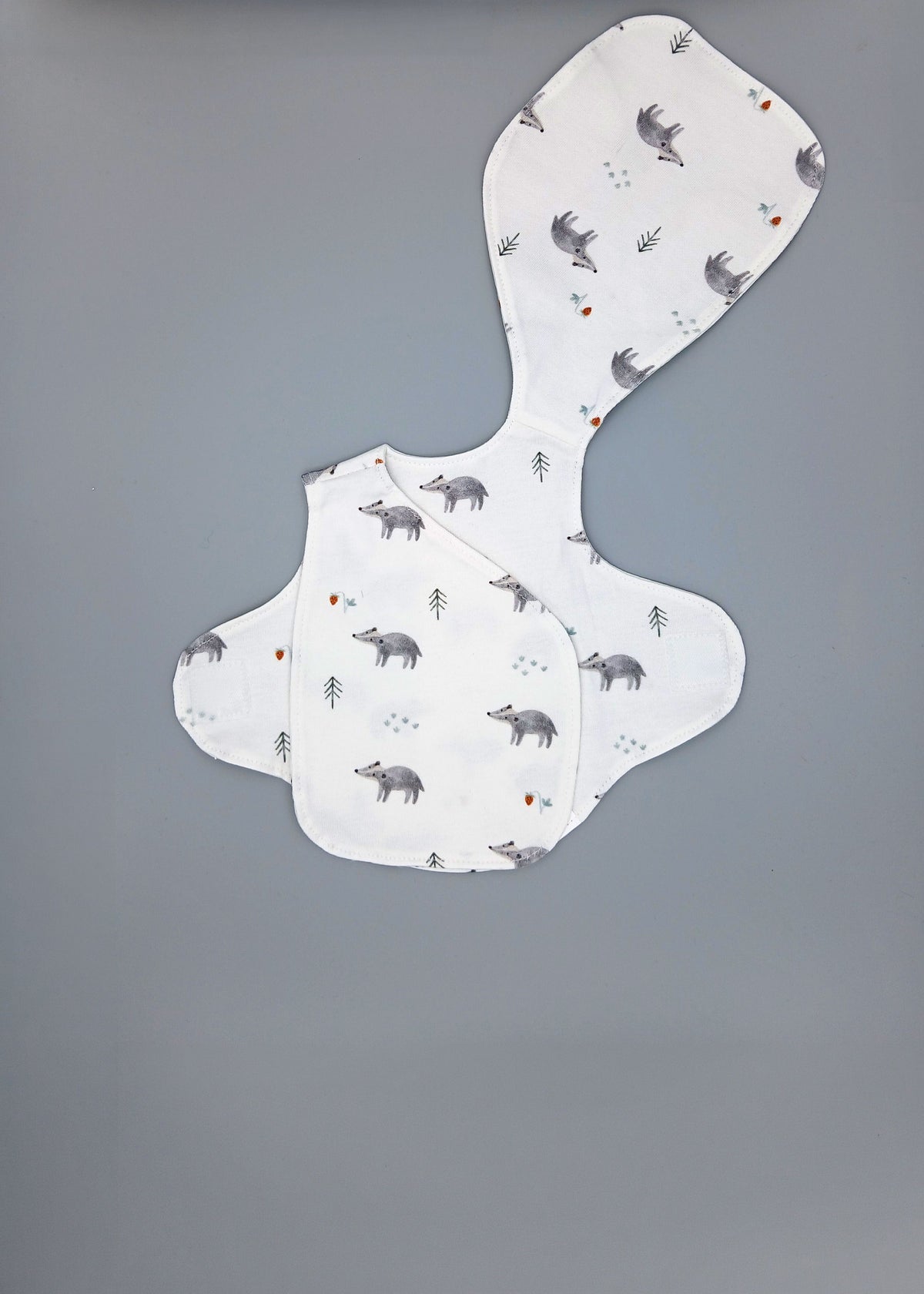 NICU Vest 2 Pack, Organic Cotton, Brave Badger & Clever Fox Bodysuit / Vest Little Dreamer