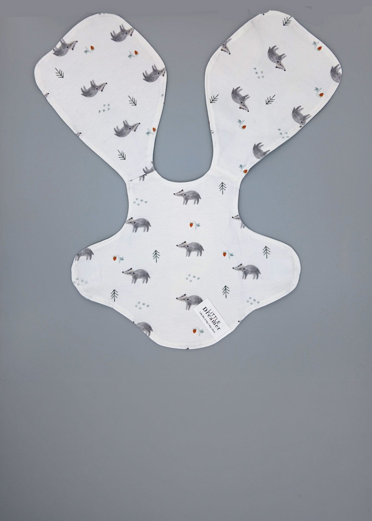 NICU Vest 2 Pack, Organic Cotton, Brave Badger & Clever Fox Bodysuit / Vest Little Dreamer